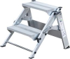 Alu-Klapptreppe
2 Stufen ohne Bügel
Höhe o. Stufe 0,42 m - More 9