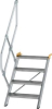Alu-Treppe 45 Grad
4 Stufen B 600 mm
lichte Höhe 830 mm - More 9