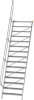 Alu-Treppe 60 Grad
15 Stufen B1000 mm
lichte Höhe 3640 mm - More 9