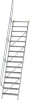 Alu-Treppe 60 Grad
15 Stufen B800 mm
lichte Höhe 3640 mm - More 9