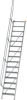 Alu-Treppe 60 Grad
15 Stufen B600 mm
lichte Höhe 3640 mm - More 9