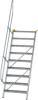 Alu-Treppe 60 Grad
9 Stufen B 800 mm
lichte Höhe 2180 mm - More 9