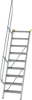 Alu-Treppe 60 Grad
9 Stufen B 600 mm
lichte Höhe 2180 mm - More 9