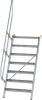 Alu-Treppe 60 Grad
7 Stufen B 800 mm
lichte Höhe 1690 mm - More 9