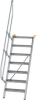 Alu-Treppe 60 Grad
7 Stufen B 600 mm
lichte Höhe 1690 mm - More 9