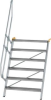Alu-Treppe 60 Grad
6 Stufen B1000 mm
lichte Höhe 1450 mm - More 9