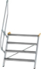 Alu-Treppe 60 Grad
4 Stufen B1000 mm
lichte Höhe 970 mm - More 9