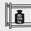 Steckregal Meta-COMPACT
B1250xT300xH1850 mm
Grundfeld 5 Böden vzk - More 9