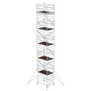 Alu-Klappgerüst
Plattform B1800xT1350 mm
Plattformhöhe 9,80 m - More 9