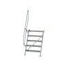 Alu-Treppe 60 Grad
5 Stufen B 800 mm
lichte Höhe 1210 mm - More 9