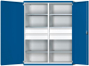 Schwerlastschrank
B1485xT630xH1950mm
RAL7035/5010 m.Mittelwand - More 9